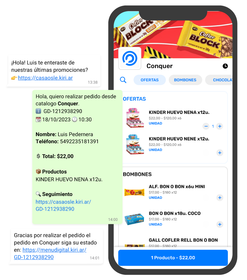 KIRI Marketplace — Catálogo digital sin apps