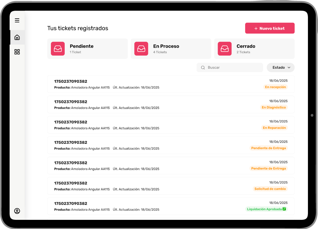 Gestión de Tickets